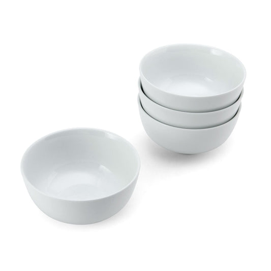 Mikasa Chalk 4-piece Porcelain Cereal Bowl Set