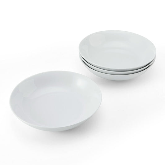 Mikasa Chalk 4-piece Porcelain Pasta Bowl Set