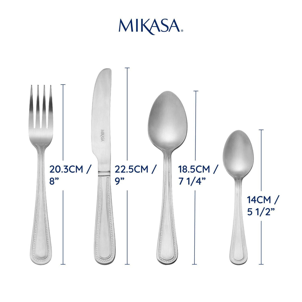 Mikasa Portobello 16-piece Stainless Steel Cutlery Set