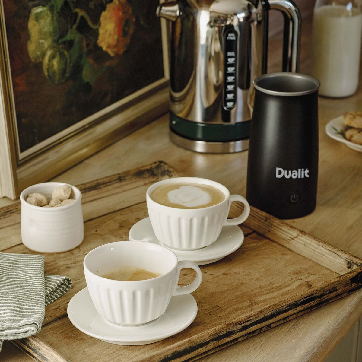 Dualit Handheld Milk Frother, black