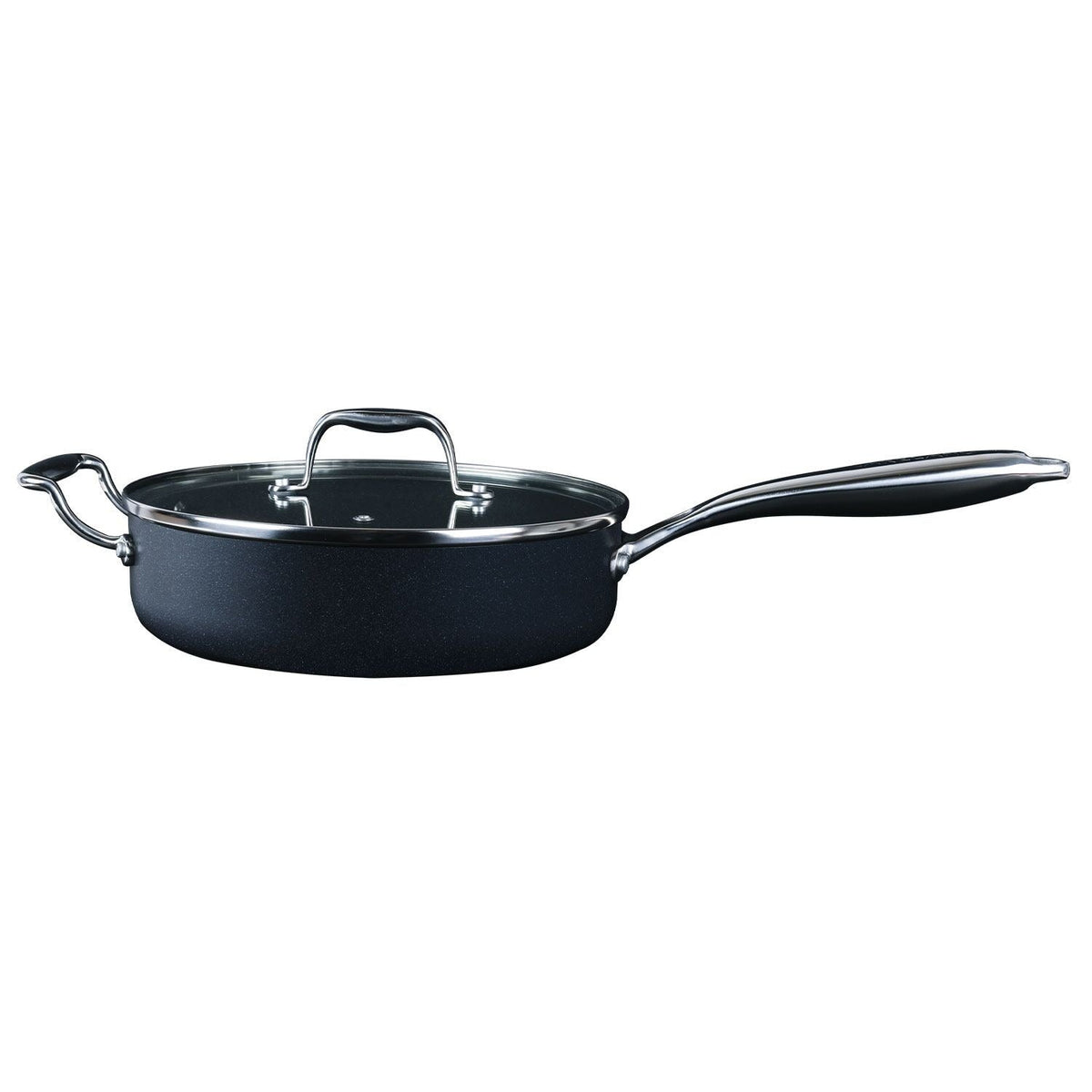Lakeland 24cm Hard Anodised Sauté Pan with Lid