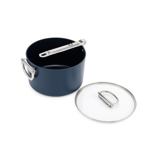 Joseph Joseph Space 23cm Saucepan with Lid and Folding Handles