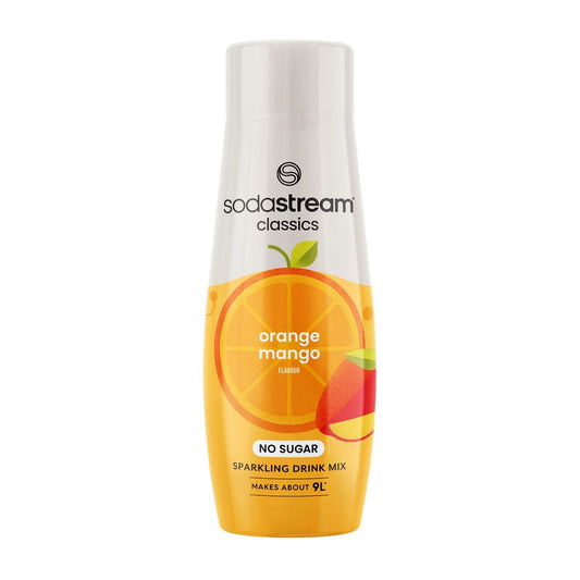 SodaStream Classics Orange Mango Zero Sparkling Drink Mix 440ml