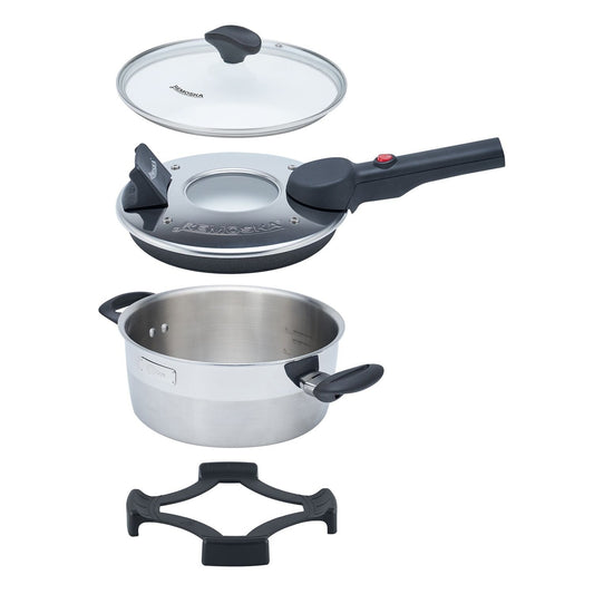 Remoska Dua Glass Electric Cooker 2L
