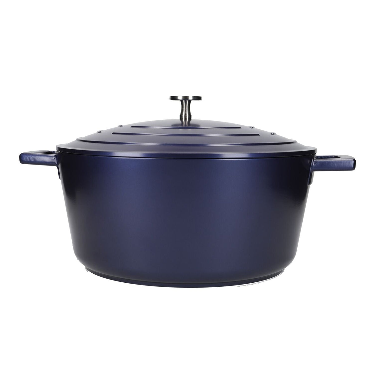 MasterClass 28cm Cast Aluminium Casserole Dish Blue