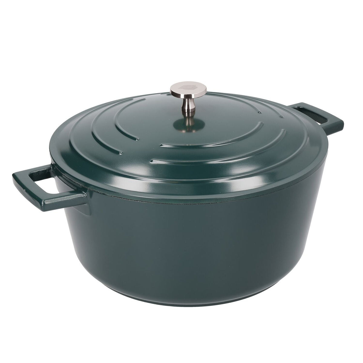 MasterClass 28cm Cast Aluminium Casserole Dish Hunter Green