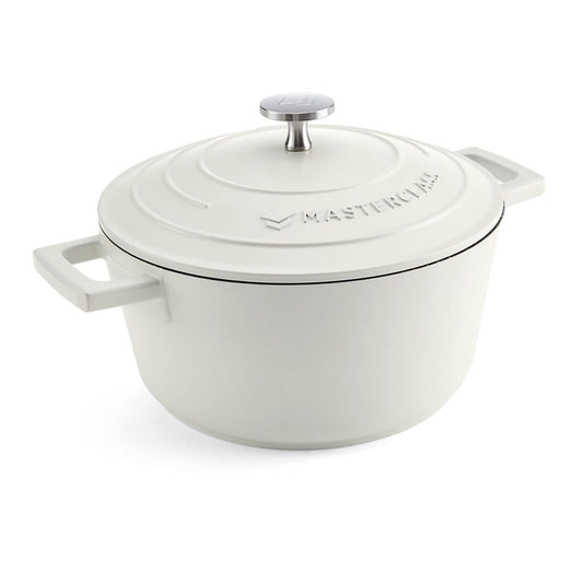 MasterClass 20cm Cast Aluminium Casserole Dish Cream