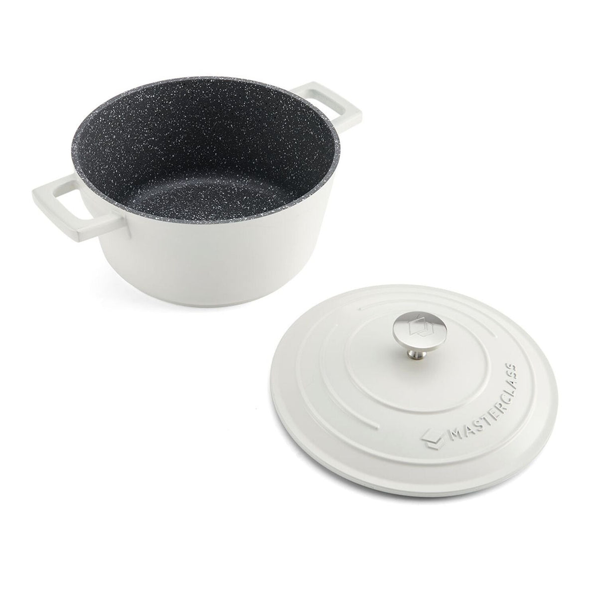 MasterClass 20cm Cast Aluminium Casserole Dish Cream