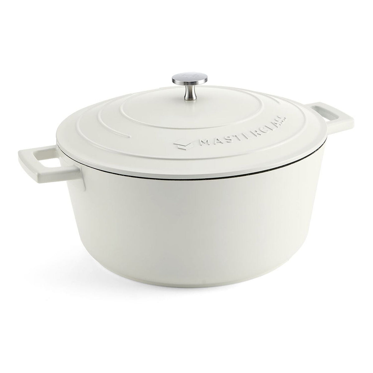 MasterClass 28cm Cast Aluminium Casserole Dish Cream