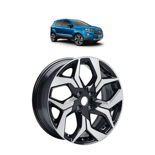 ECOSPORT 18" SET OF 4 ALLOY WHEELS 5-SPOKE DESIGN ABSOLUTE BLACK MACHINED FINISH 2017-2023 2265014