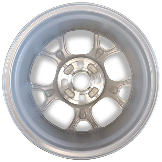 FIESTA 15" SET OF 4 ALLOY WHEEL 5-Y-SPOKE DESIGN SILVER FINISH 2008-2012