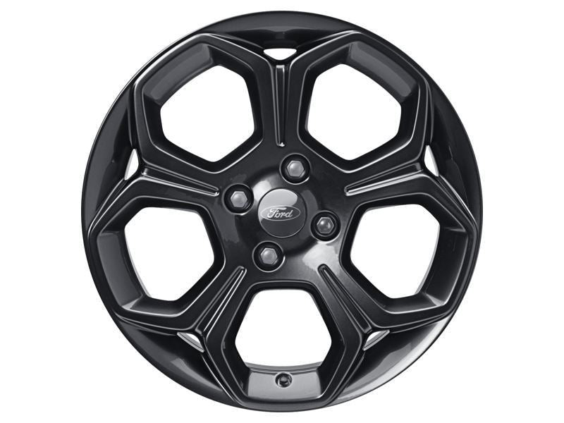 ECOSPORT 17" SET OF 4 ALLOY WHEEL 5-SPOKE DESIGN TARNISHED DARK METALLIC FINISH 2017-2023