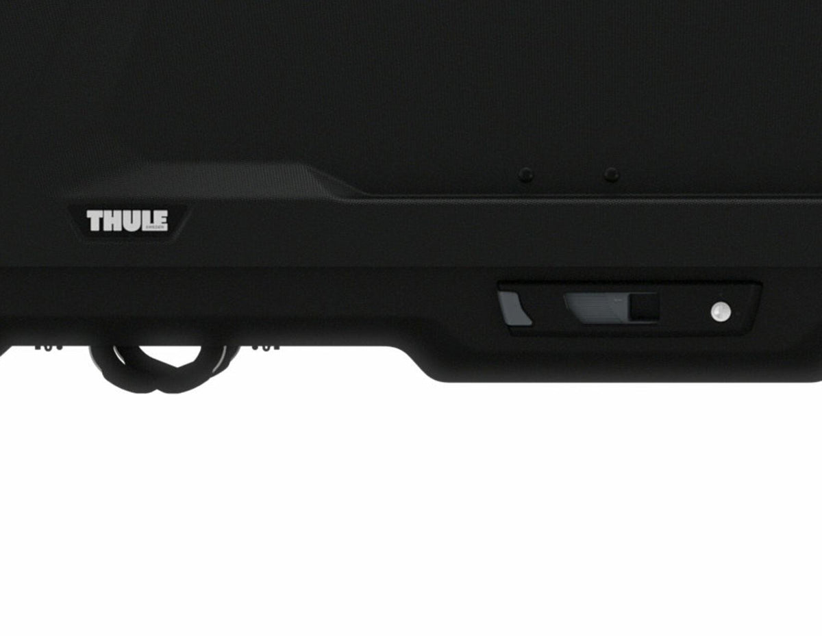 THULE* FORCE 3 M 400L ROOF BOX LOCKABLE DUAL SIDE AEROSKIN MATT BLACK