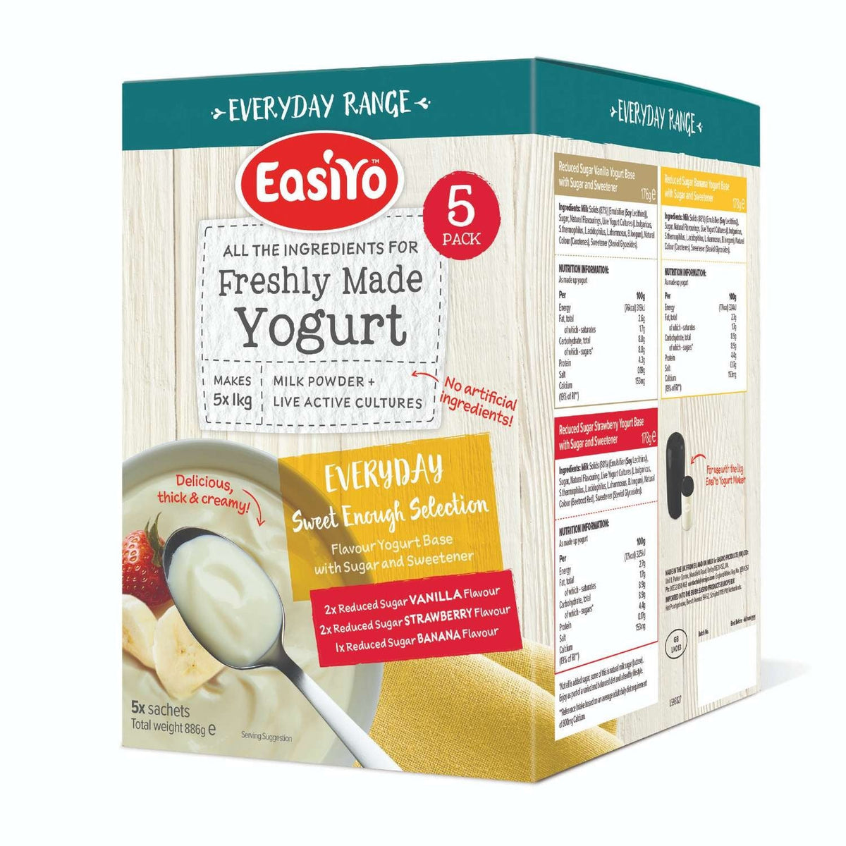 Easiyo 'Sweet Enough' Reduced Sugar Pack
