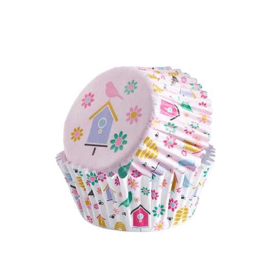 60 Bird Cupcake Cases