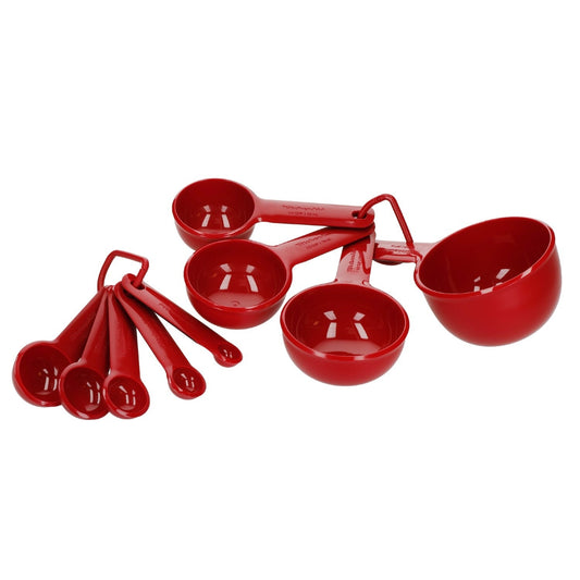 KitchenAid Measuring Cup and Spoon Set Empire Red