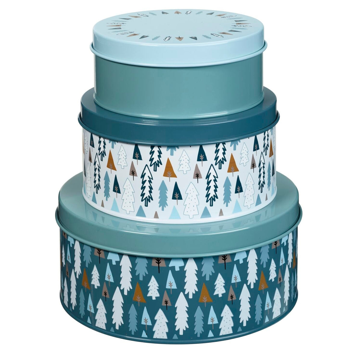 Lakeland Alpine Forest 3 Nesting Cake Tins