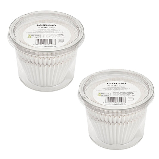 pk2 Lakeland 75 Greaseproof Muffin Cases