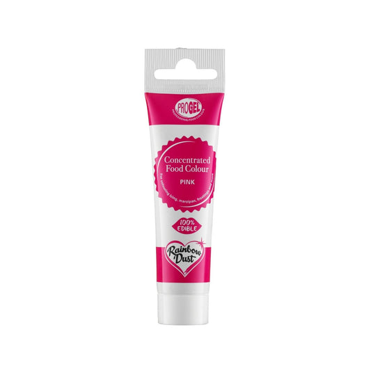 Rainbow Dust ProGel Pink Food Colouring 25g
