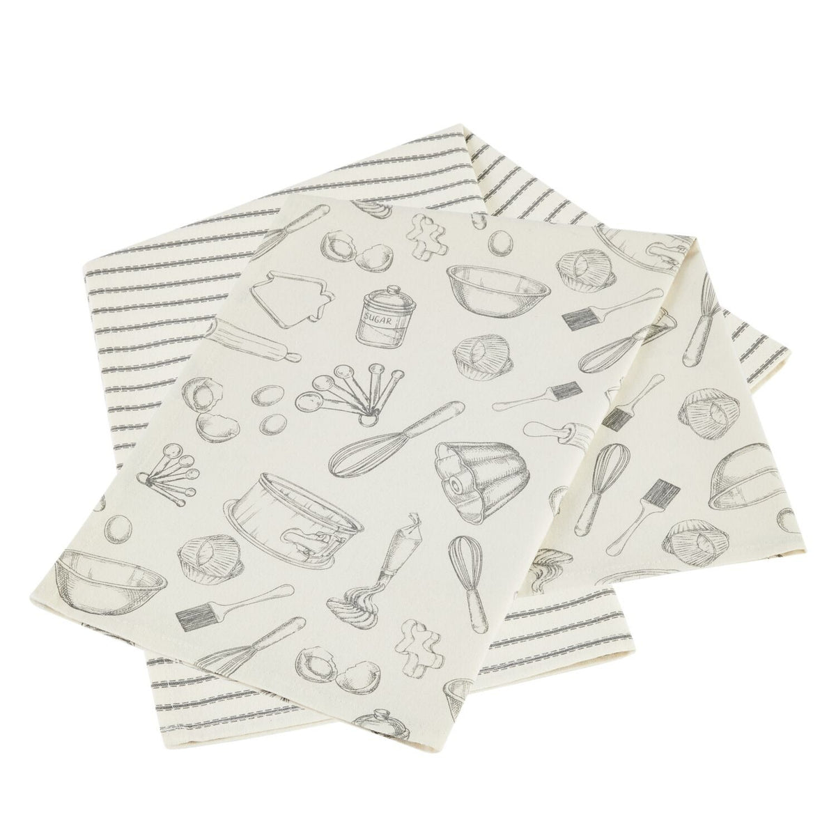 Lakeland Afternoon Tea Print Tea Towels