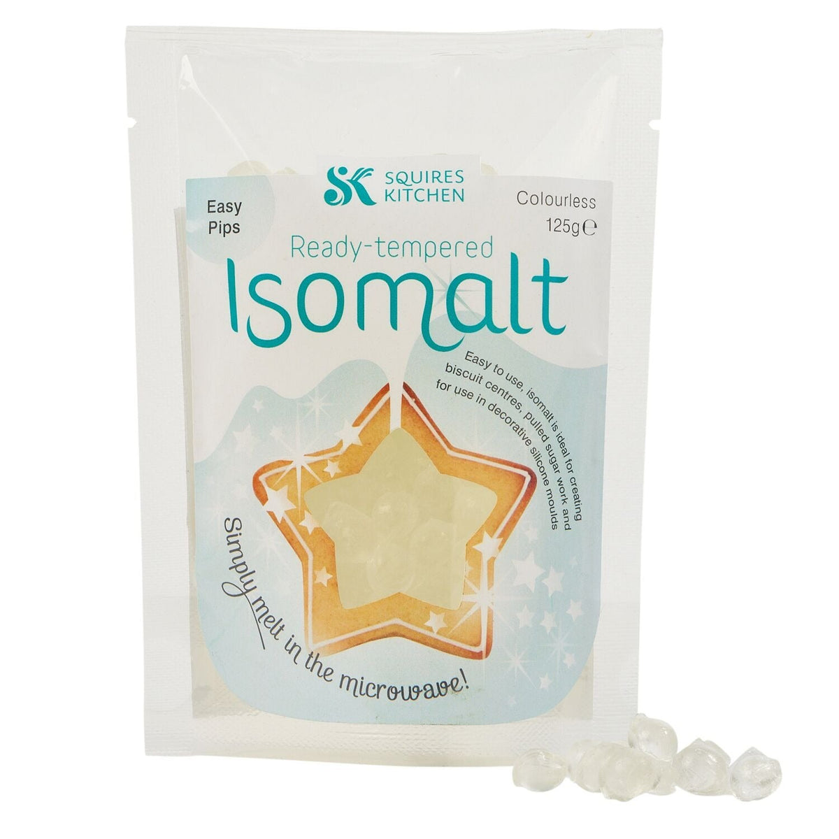 Isomalt Pips Clear 125g