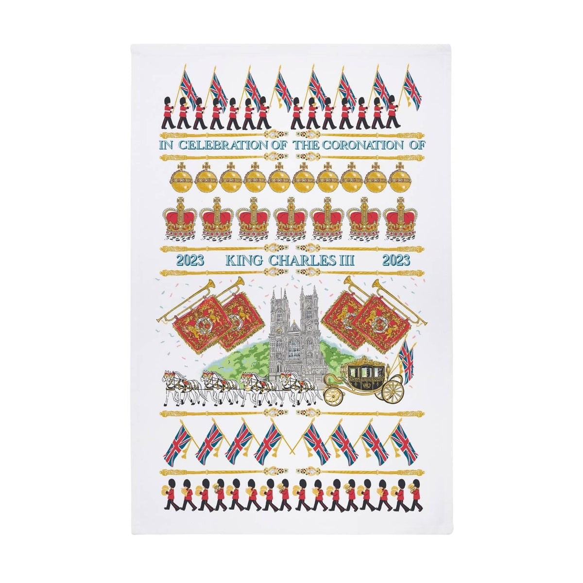Ulster Weavers Coronation Tea Towel