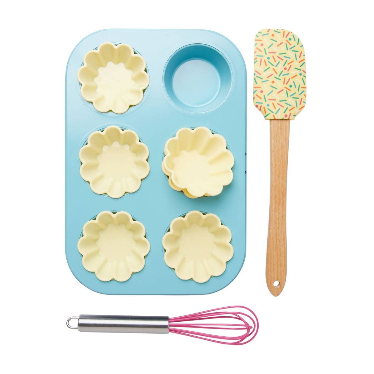 Little Lakeland Cupcake 4 Piece Baking Set