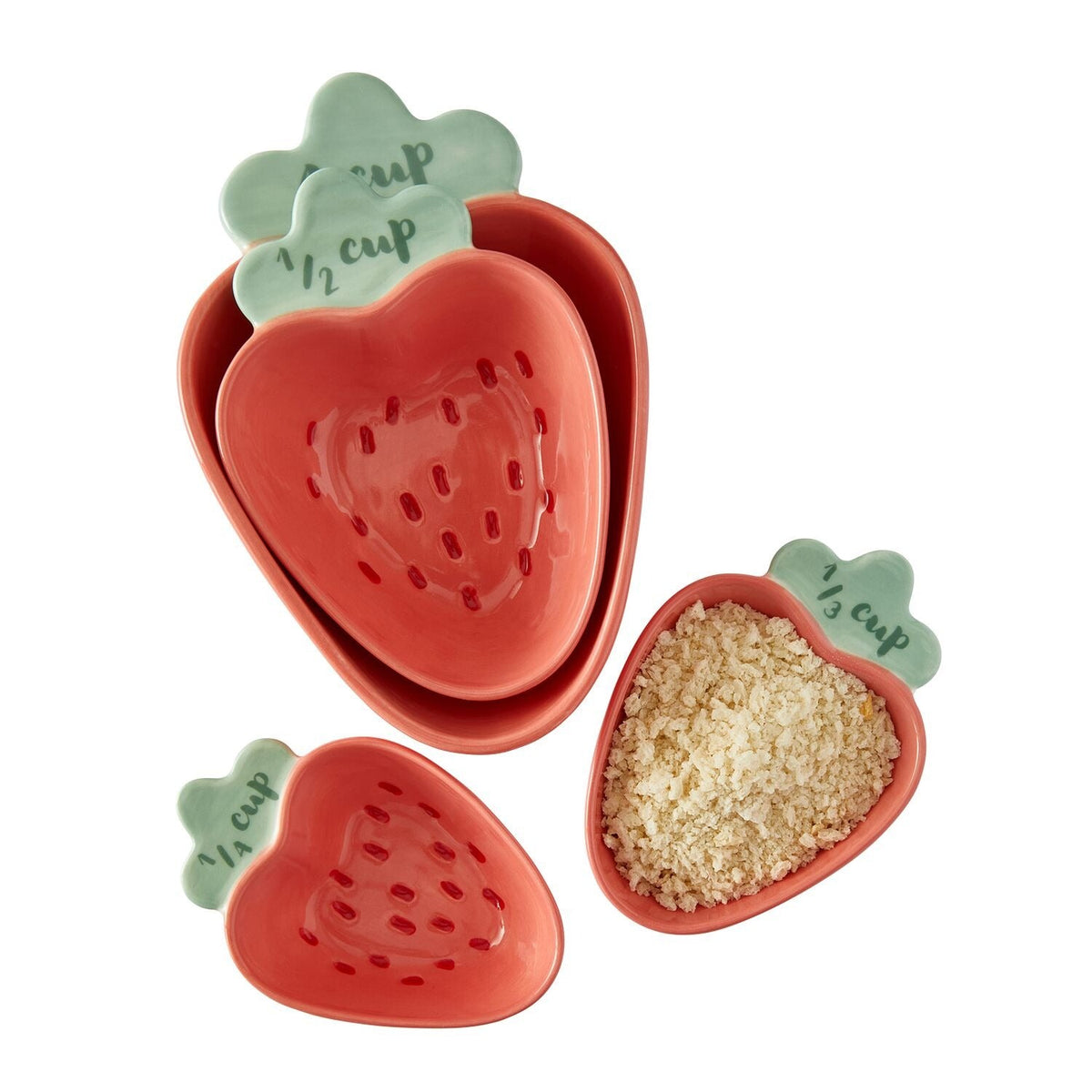 Strawberry Patch Measuring Cups