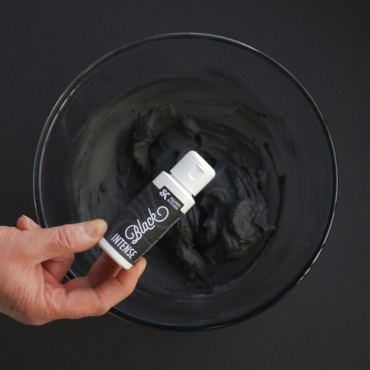 Squires Kitchen Intense Black Food Colouring 50g
