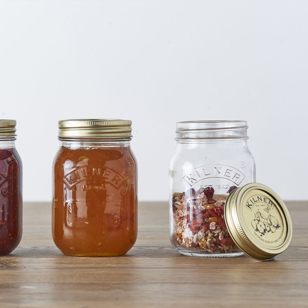 Kilner Regular Mouth Jars 0.5L – Set of 4