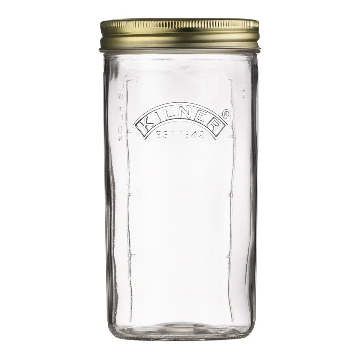 Kilner Wide Mouth Jars 1L – Set of 4