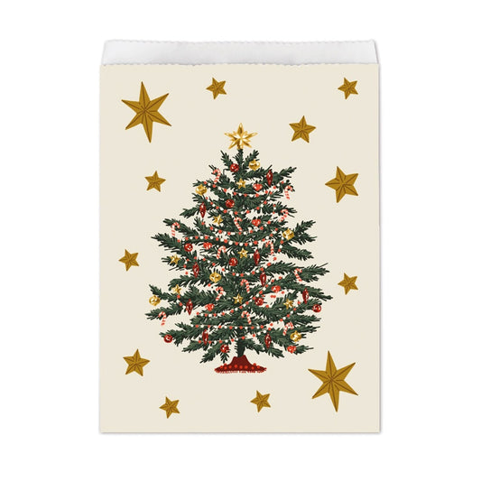 10 Christmas Paper Treat Bags