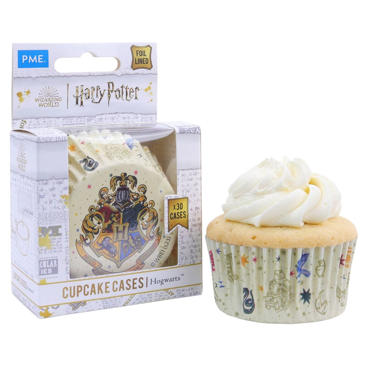 Harry Potter Hogwarts Cupcake Cases – Pack of 30