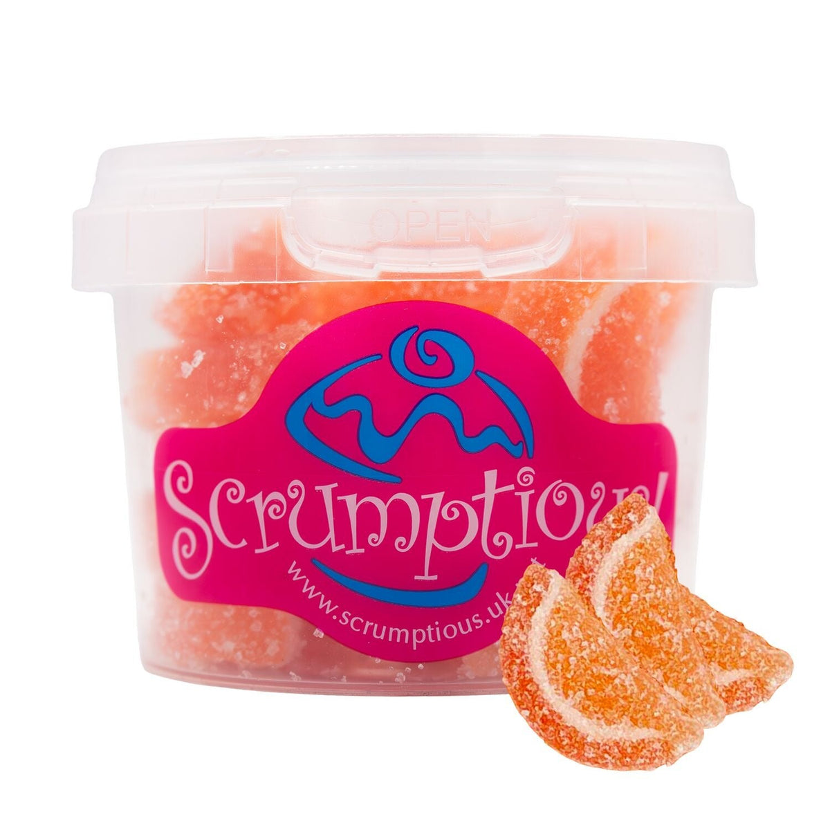 Truly Orange Jelly Slices 70g