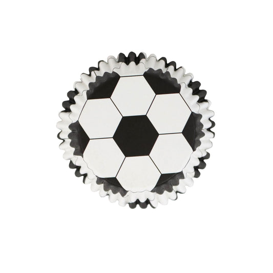 PME Foil Lined Football 30 Cupcake Cases