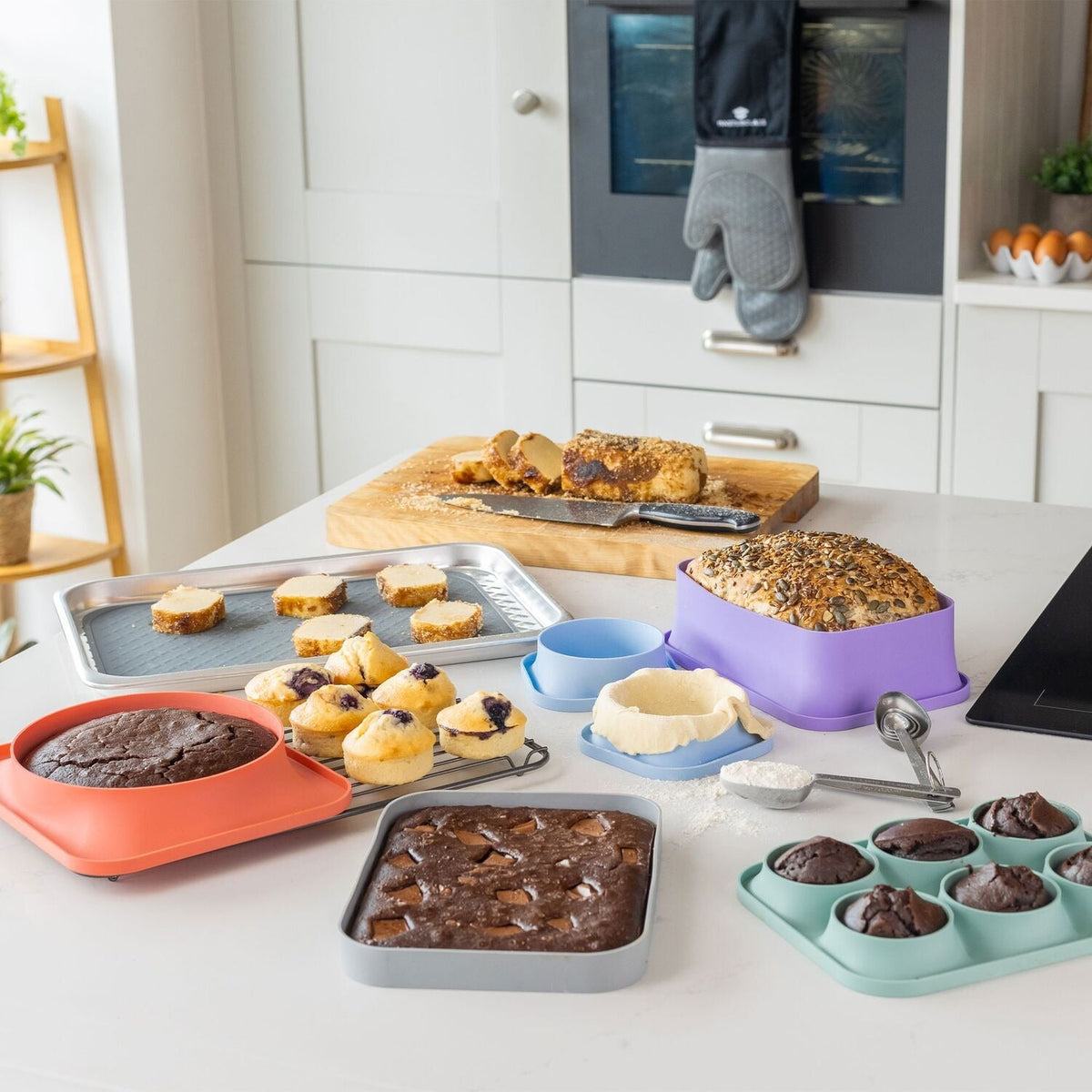 MasterClass 7-Piece Silicone Bakeware Set