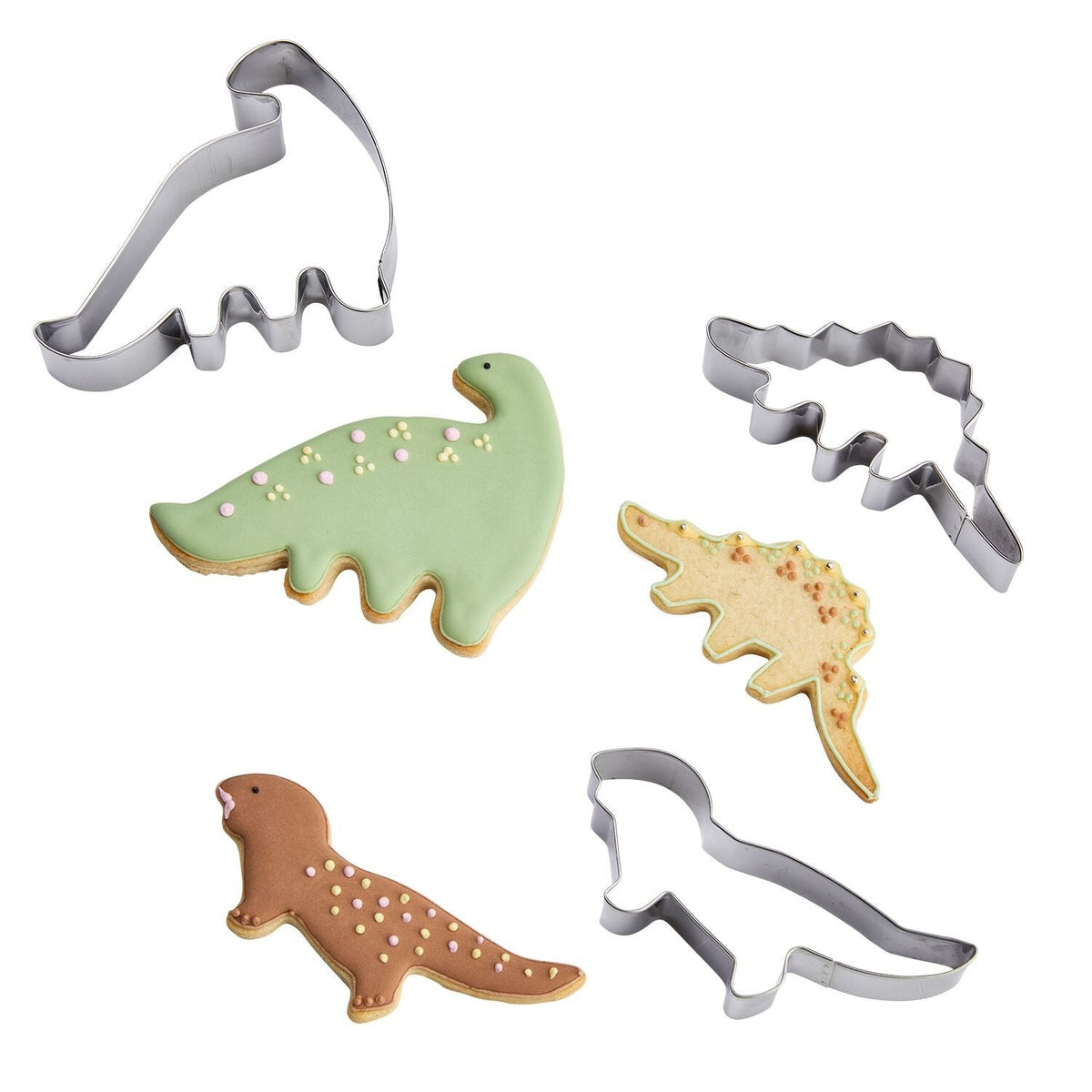Lakeland Dinosaur Cookie Cutters – Pack of 3