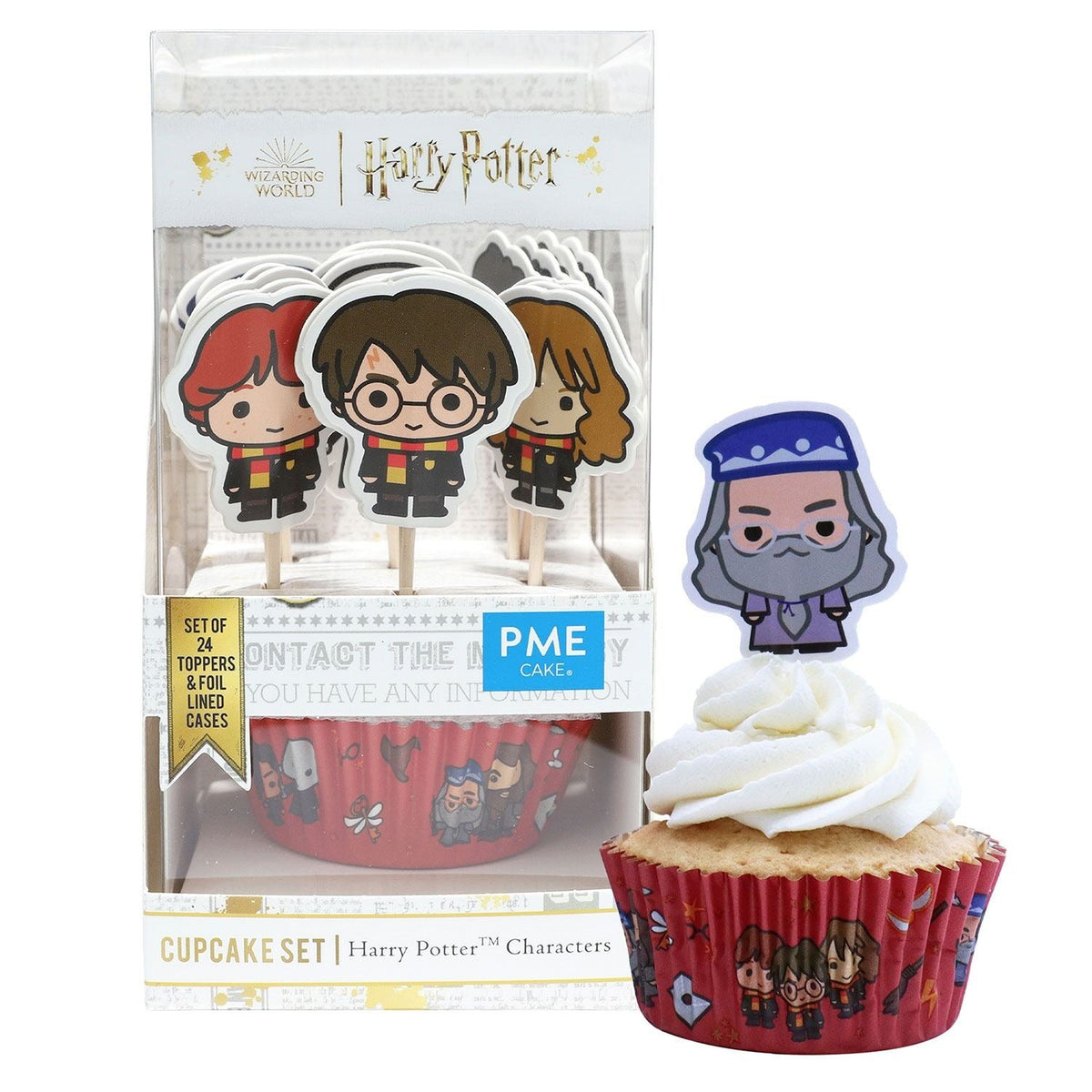 Harry Potter Cupcake Cases and Toppers – Set of 24