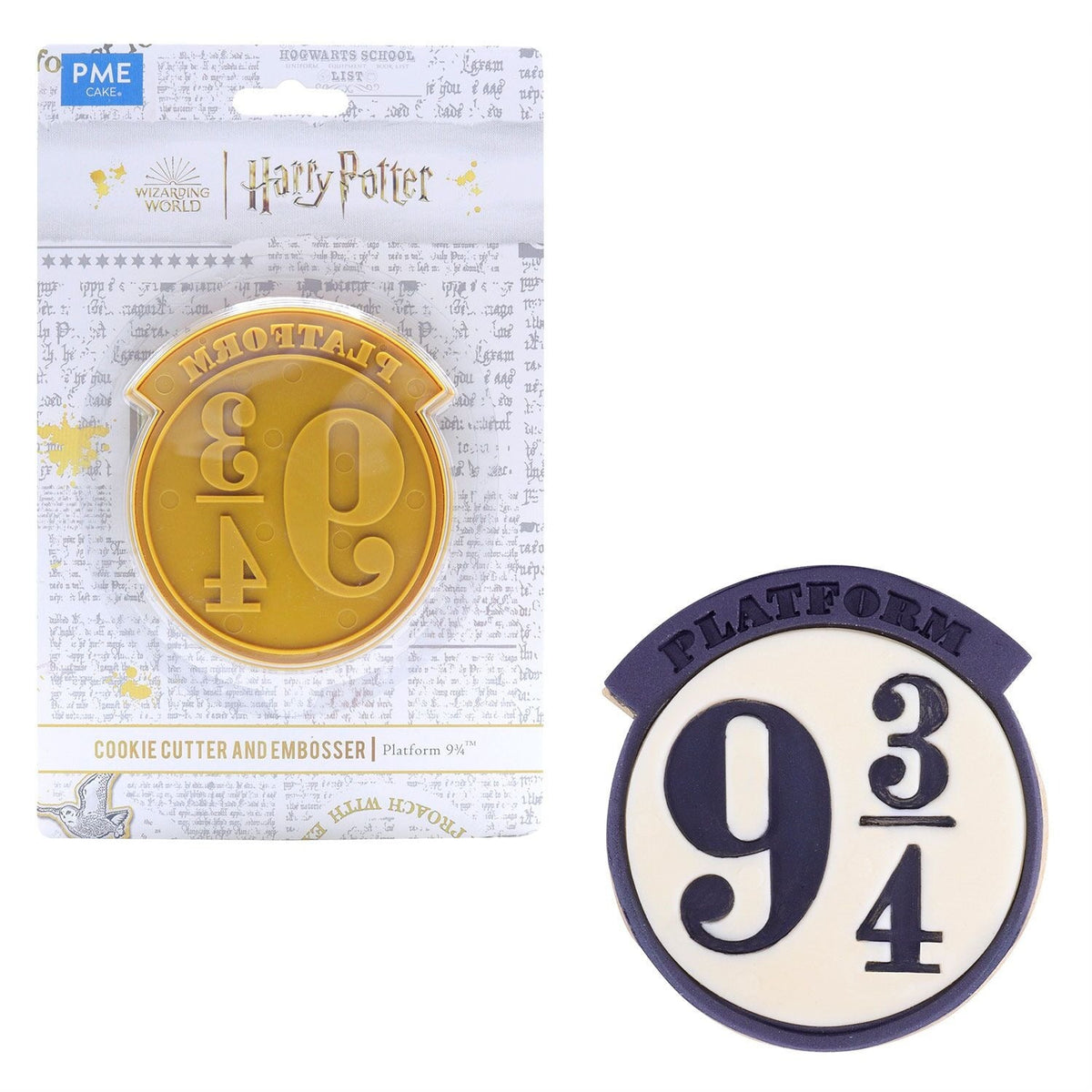 Harry Potter Platform 9¾ Cookie Cutter and Embosser