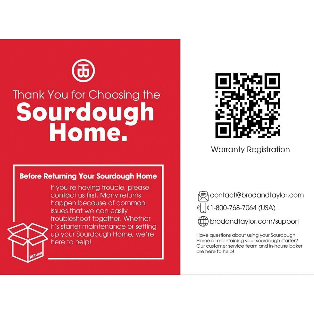 Brod & Taylor Sourdough Home Proofing Station