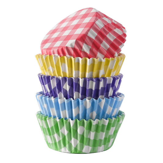 60 Lakeland Check Cupcake Cases