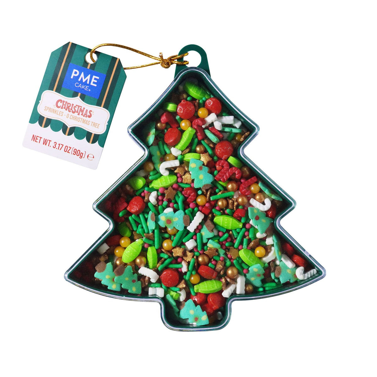 PME Christmas Tree Shaped Sprinkles