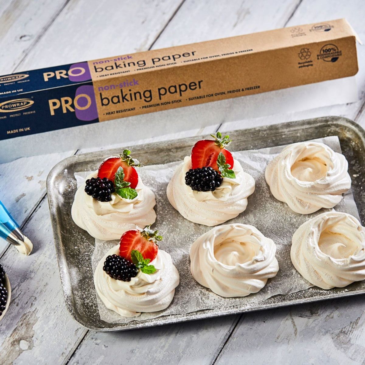 Prowrap Baking Parchment Roll 37.5cm x 8m