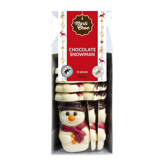 Snowman Chocolate Cake Toppers