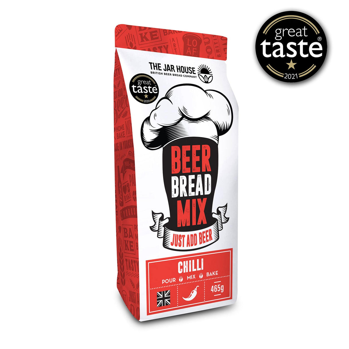 The Jar House Chilli Beer Bread Mix - 460g
