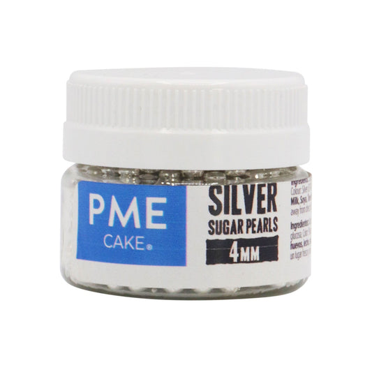 PME Silver Pearl Jar of Sprinkles