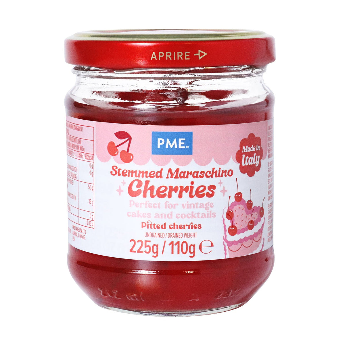 PME Maraschino Cherries 225g