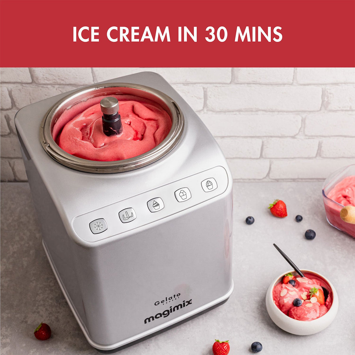 Magimix Gelato Expert Ice Cream Maker – Satin