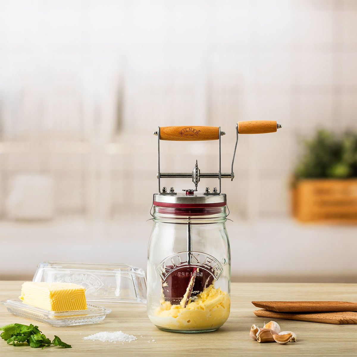 Kilner Butter Churner