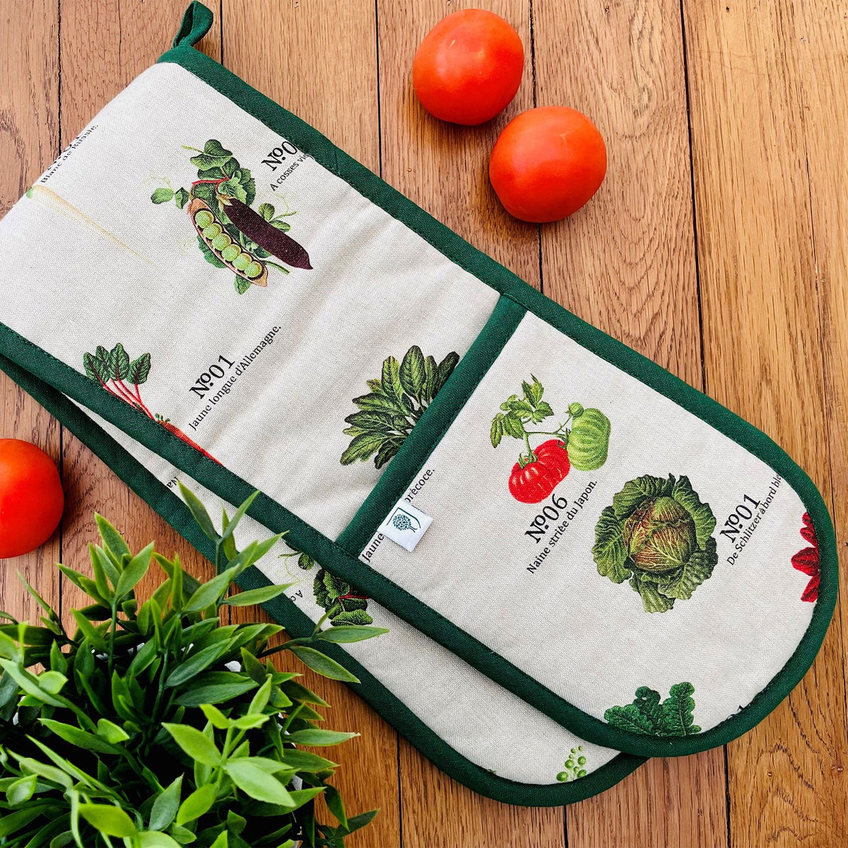 RHS Benary Vegetables Double Oven Glove